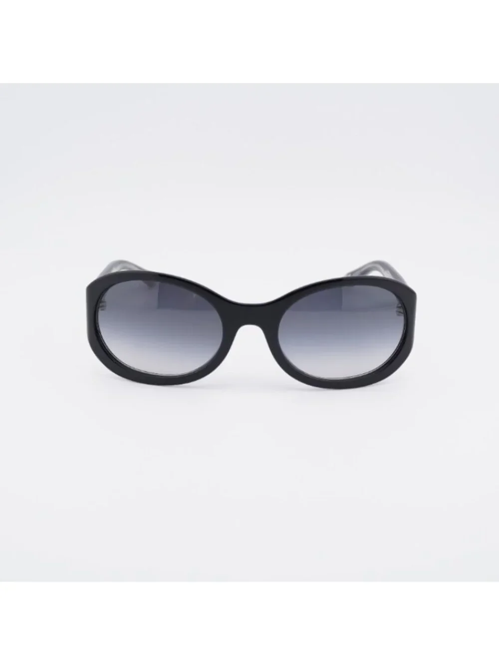 Gucci GG2012S 001 Sunglasses Shiny Black Square Frame, Grey Gradient Lenses